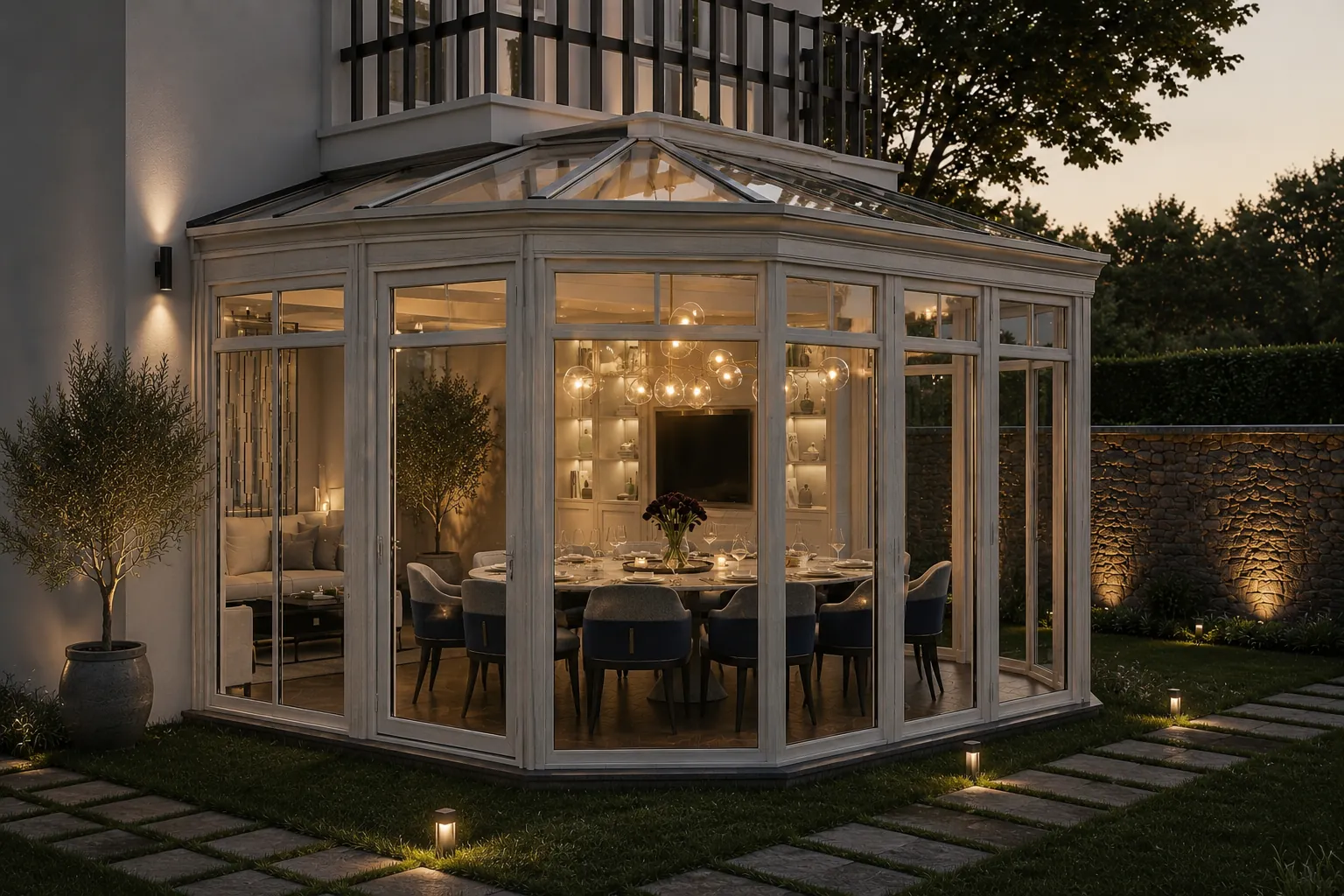Çekmeköy Villa — kış bahçesi