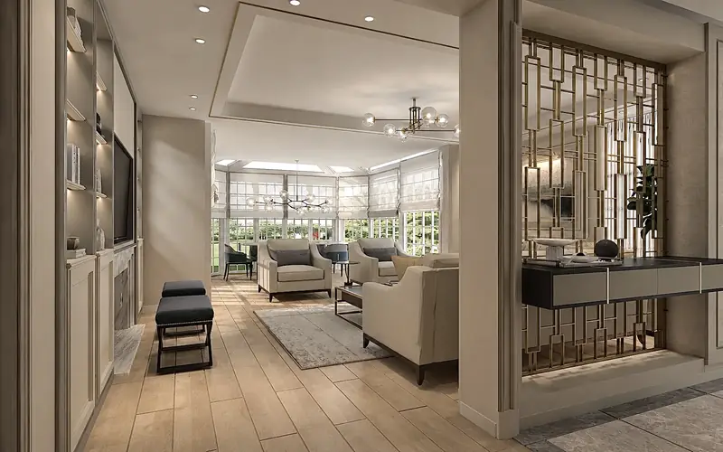 Çekmeköy Villa — salon