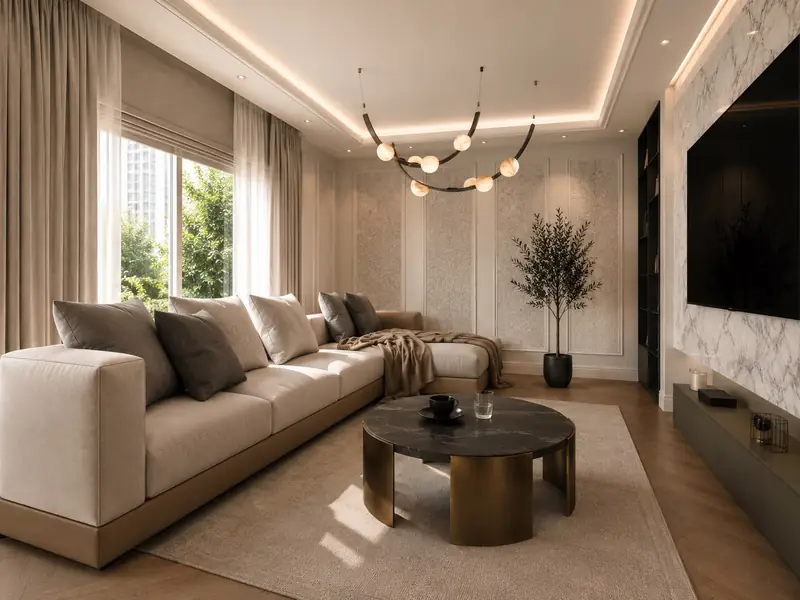 Çekmeköy Villa — oturma odası