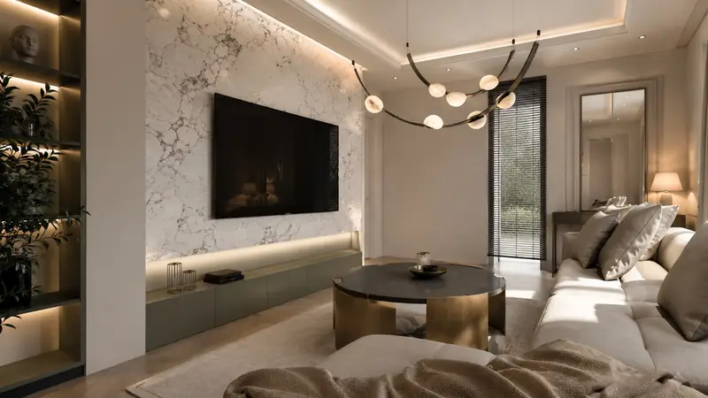 Çekmeköy Villa — oturma odası