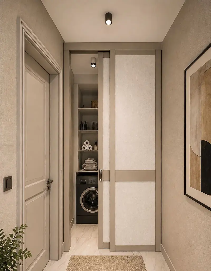 Çekmeköy Villa — çamaşır odası
