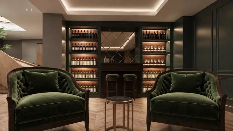 Silivri Villa I — bar ve oturma alanı
