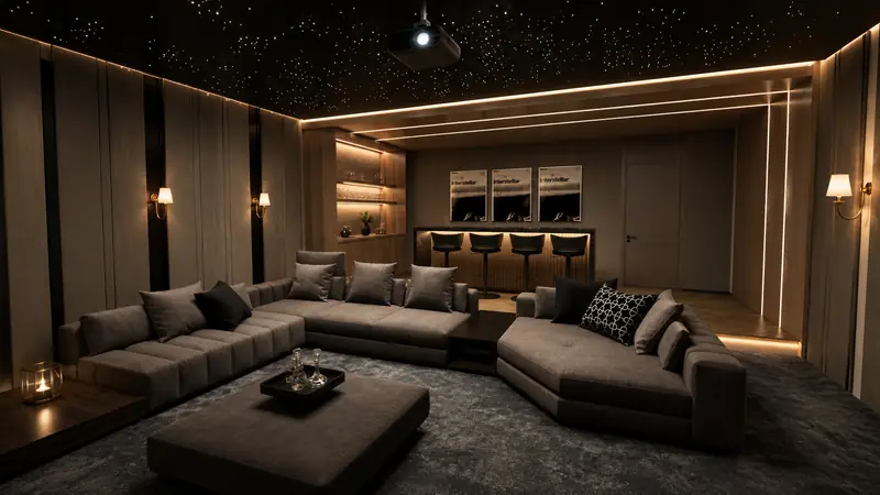 Silivri Villa I — sinema odası