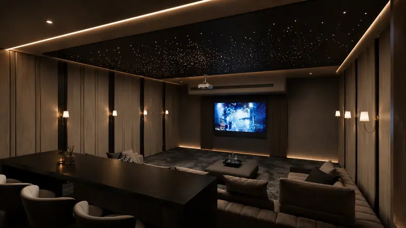 Silivri Villa I — sinema odası