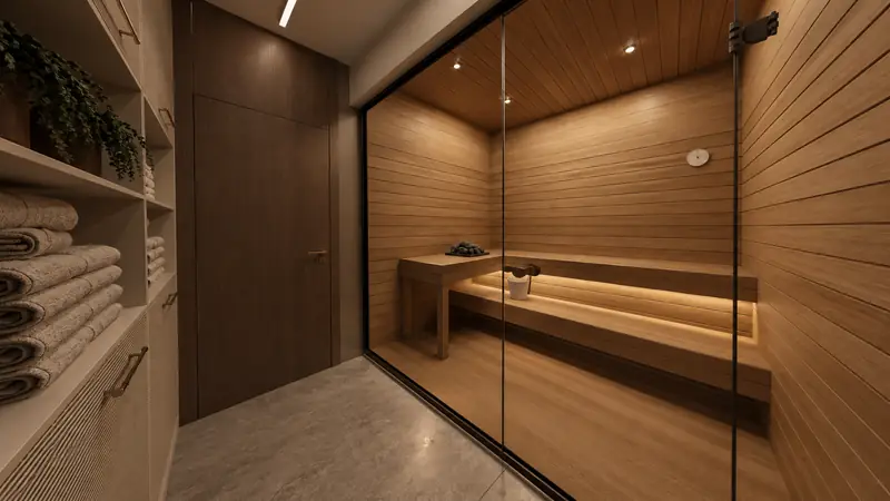 Silivri Villa I — sauna