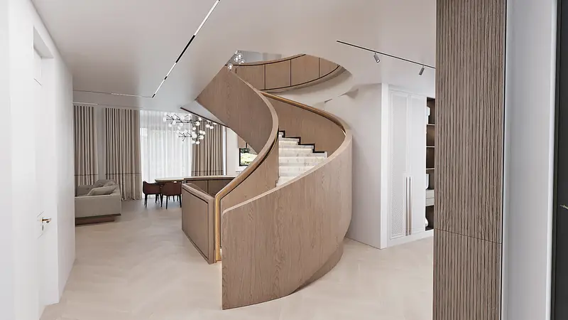 Silivri Villa I — merdiven ve giriş