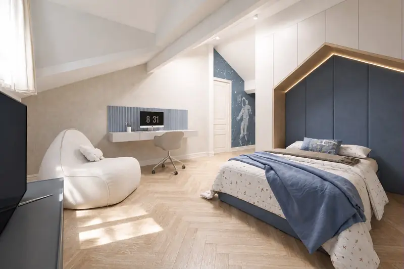 Tepeören Villa — çocuk odası