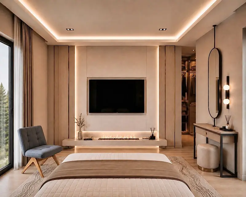 Tepeören Villa — yatak odası